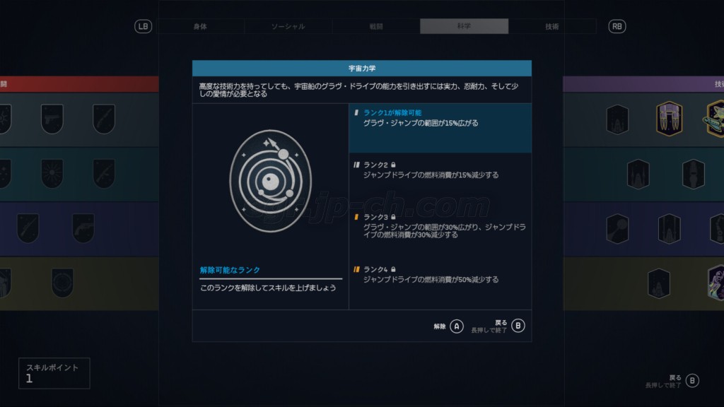 宇宙力学 科学スキル