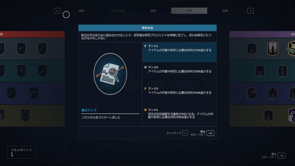 研究手法 科学スキル